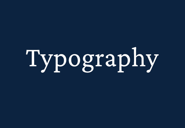 Typography