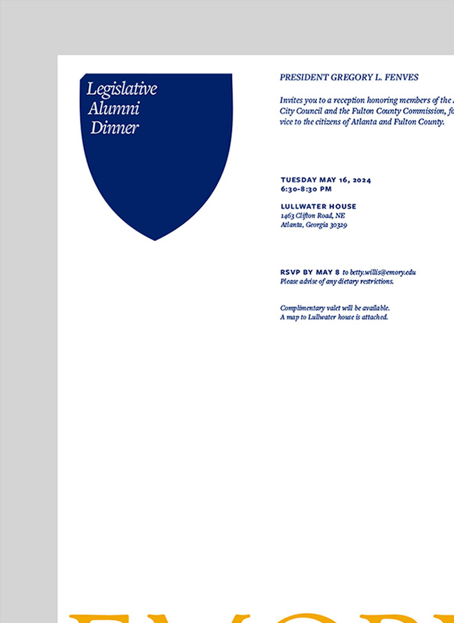 Invitation example